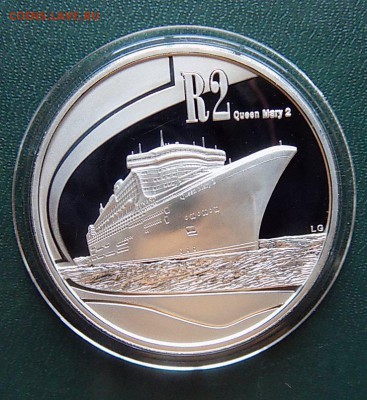 Монеты с Корабликами - Queen Mary II.JPG