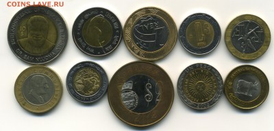 Набор монет Биметалл 4  до 7.11.2016 22 00 МСК - Фото011