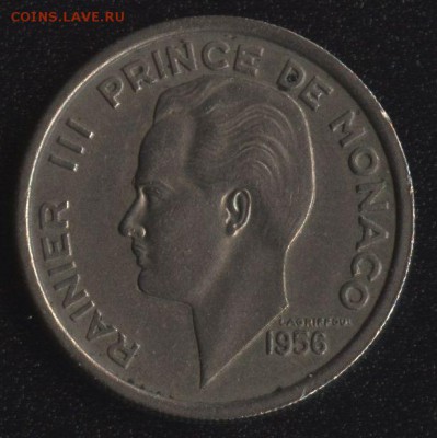 Монако 100 франков 1956 до 22:00мск 12.11.16 - Монако 100 франков 1956 -2