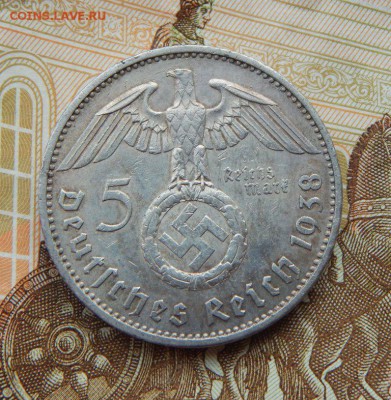 Германия 5 марок свастика 1938 до 12-11-16_22*00мск - DSCN2800.JPG