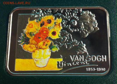 1 доллар Ниуэ , 2007г. Ван Гог , до 15.11.16г. - G4