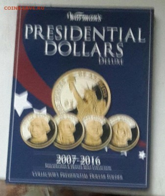 Альбомы высшего качества для монет США. Президенты Фикс - 20160929_122302-1