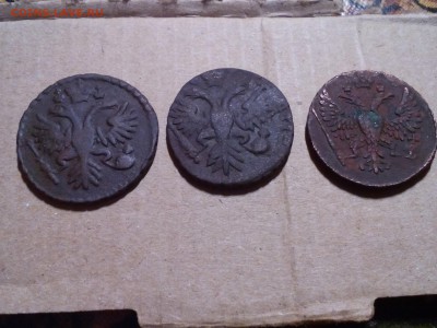 Лот.3 монеты денга 1731,1748 в отличном сохране.До 14.11.16 - IMG_20161111_195716