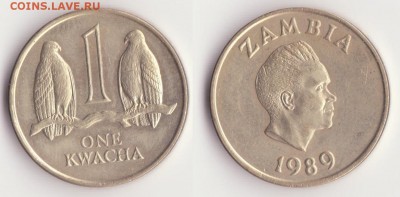 Замбия, 1 квача 1989г. до 20.11. - Рисунок (297)