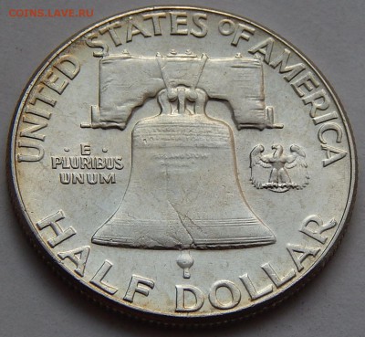 США 50 центов 1963 Бенджамин Франклин, до 26.11. в 22:00 МСК - 5012