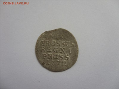 1 грош Пруссия Кёнигсберг 1772. Серебро. - 1 грош 1772 E - 1.JPG