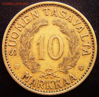 Финляндия_10 марок 1932; до 24.11_22.01мск - 12774