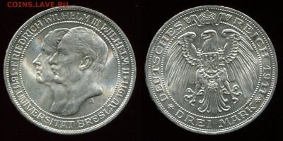 Коллекционные монеты форумчан , Кайзеррейх 1871-1918 (2,3,5) - 3m1911univ_