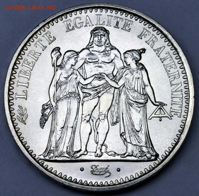 Франция_10 франков 1969. Крупное серебро; до 25.11_22.22мс - 12670