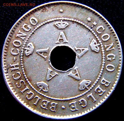 Бельгийское Конго_10 сантимов 1911; до 28.11_22.19мск - 9166