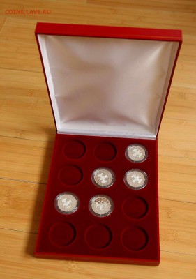 Коробка подарочная под монеты до 05,12, в 22-50 - кор