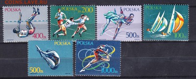 Польша 1990 спорт - 457