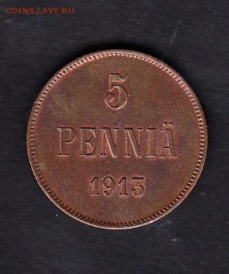 Русская Финляндия 1913 5п - 19