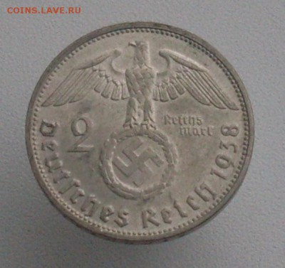 III рейх, 2 марки 1938(D). До 08.12.2016 г. в 22-00 МСК - SDC10509.JPG