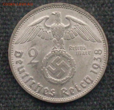 III рейх, 2 марки 1938(D). До 08.12.2016 г. в 22-00 МСК - SDC10573.JPG