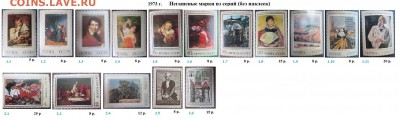 СССР 1972-1973. ФИКС - 2.1973. Из серий