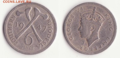 Монеты Родезии 7 шт. до 13.12. - Рисунок (400)