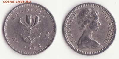 Монеты Родезии 7 шт. до 13.12. - Рисунок (398)