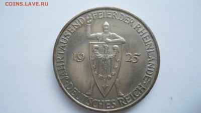 Германия 5 марок 1925 D. 1000-летие Рейнланда до 16.12.2016 - DSC04520.JPG