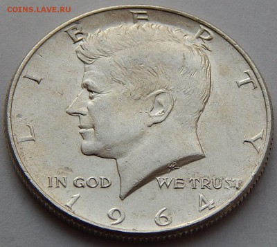 США 50 центов 1964 Кеннеди, до 18.12.16 в 22:00 МСК - 5069