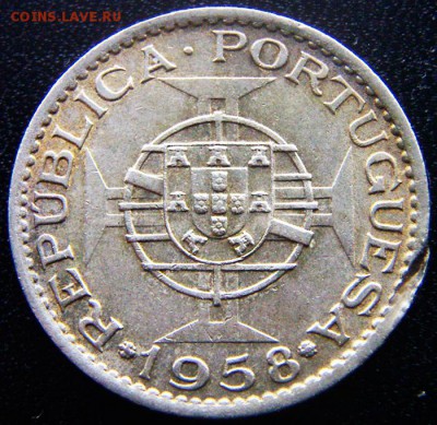 Португальская Индия_3 эскудо 1958; до 13.12_22.07мск - 12730