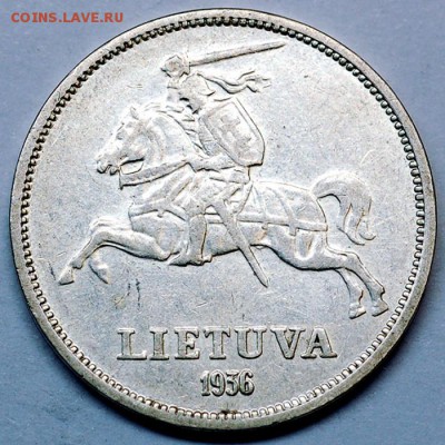 Литва_5 литов 1936 "Йонас Басанавичюс"; до 14.12_22.18мск - 12554