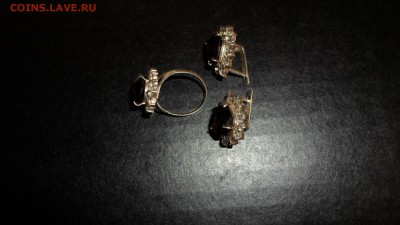 Серьги и кольцо серебро с топазом до 27.12 22.00мск - Серьги и кольцо серебро с топазом-4.JPG