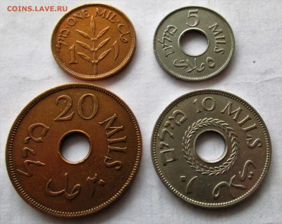 ПАЛЕСТИНА 1,5,10,20 милс 1942-39-35-42. ПРЕДПРОДАЖНЫЕ. - 039.JPG