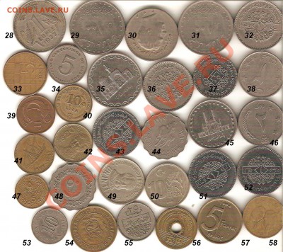 Продам иностранные монеты 376 штук от 2 рублей за штуку. - Изображение 005