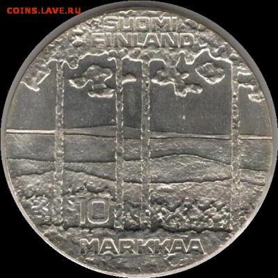 Финляндия 10 марок 1975 Кекконен, до 12.01.17 в 22:00 МСК - 4375