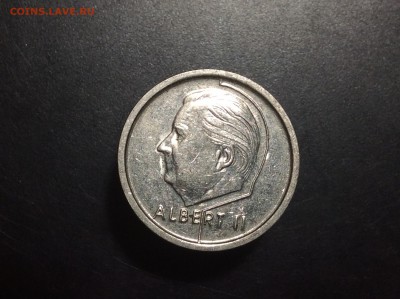 Бельгия 1 франк 1994 Альберт 2 - image