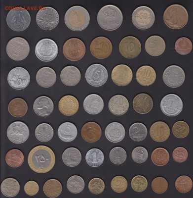 100 иностранных монет без повторов по типу до 17.01 22:10мск - IMG_0004