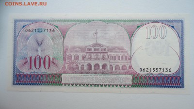 СУРИНАМ 100 ГУЛЬДЕНОВ 1985 UNC ДО 17.01 21:00 МСК - DSC03699.JPG