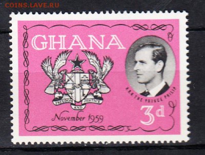Колонии 1959 Гана 1м - 133
