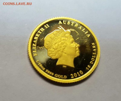 Австралия 15 долларов 2010г. Год тигра до 1.02 - 20170127_104652