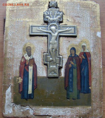 Икона Собор Святых с врезным крестом. по золоту. до 31.01. - SDC17763.JPG
