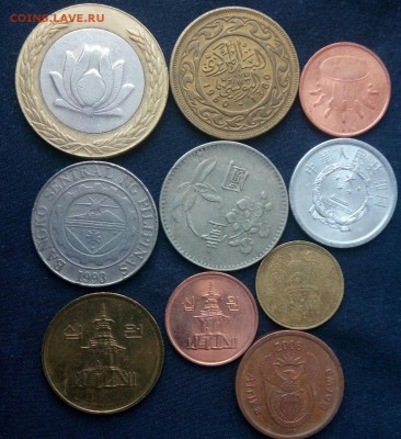 10 разных монет,до 30.01. - uxi3J1bleiI