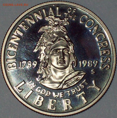 США Half Dollar Конгресс (пруф)1989S до 03.02.17 22.00 мск - 100_5164