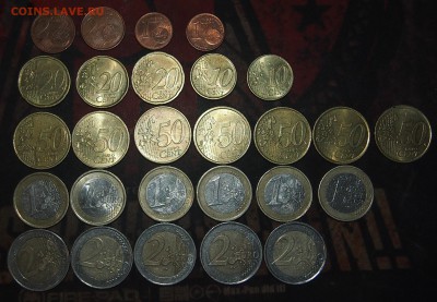 22 монеты евро суммой 20,36 евтро до 18.02 10.00 МСК - S2111890.JPG