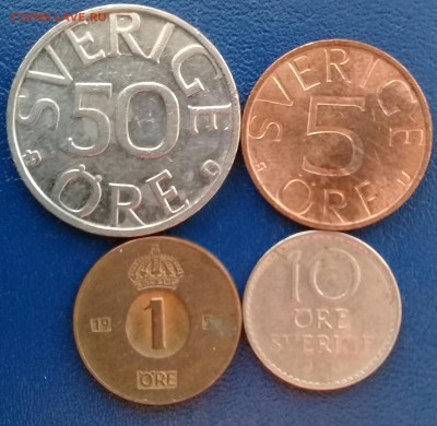 4 монеты Швеции,до 17.02. - 20170130_181903