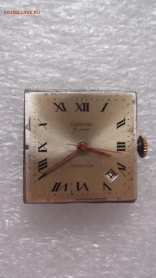 Часы Cardinal 21 камень с браслетом - позолоченные ,до 18.02 - DSCF5053.JPG