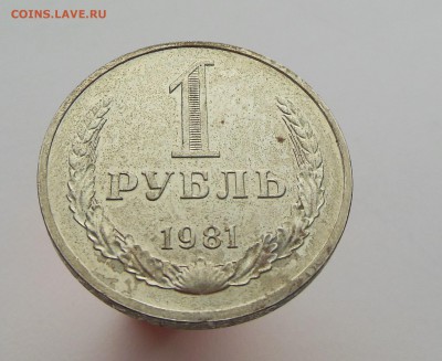 1 рубль 1981 года с 200-т  до 20.02.2017 - DSCN7334