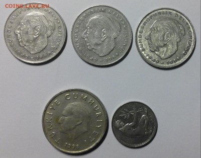 ГЕРМАНИЯ 2 марки 1982-1987 три монеты, бонус 24.02.17 22: 00 - 2017219001235-1