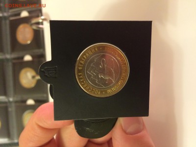 Магнитная Алания 10 рублей, UNC в холдере в коллекцию - image