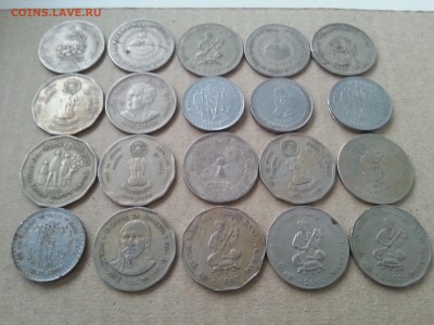 Индия 20 юбилейных монет до 22-00 27.02.17 - 20170223_103646