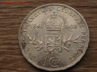 Австрия 1 корона 1908 Ag 60 лет до 09.03.17 в 22.00 М - IMG_4674.JPG
