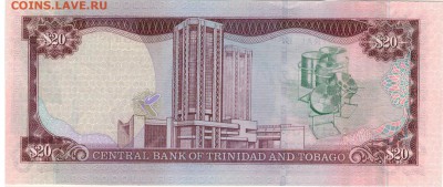 Тринидад и Тобаго 20$ 2006 до 13.03.2017 в 22.00мск (Г8) - 1-тит20