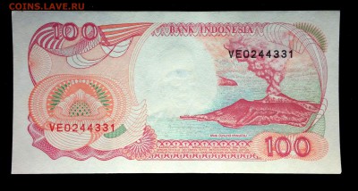 Индонезия 100 рупий 1992 unc до 18.03.17. 22:00 мск - 1