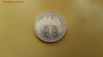 5 марок ФРГ Меркатор 1969 до 18.03 22.30 мск - 20170312_163212