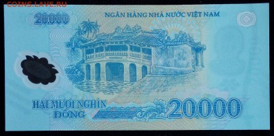 Вьетнам 20000 донг 2014 (полимер) unc до 20.03.17. 22:00 мск - 1